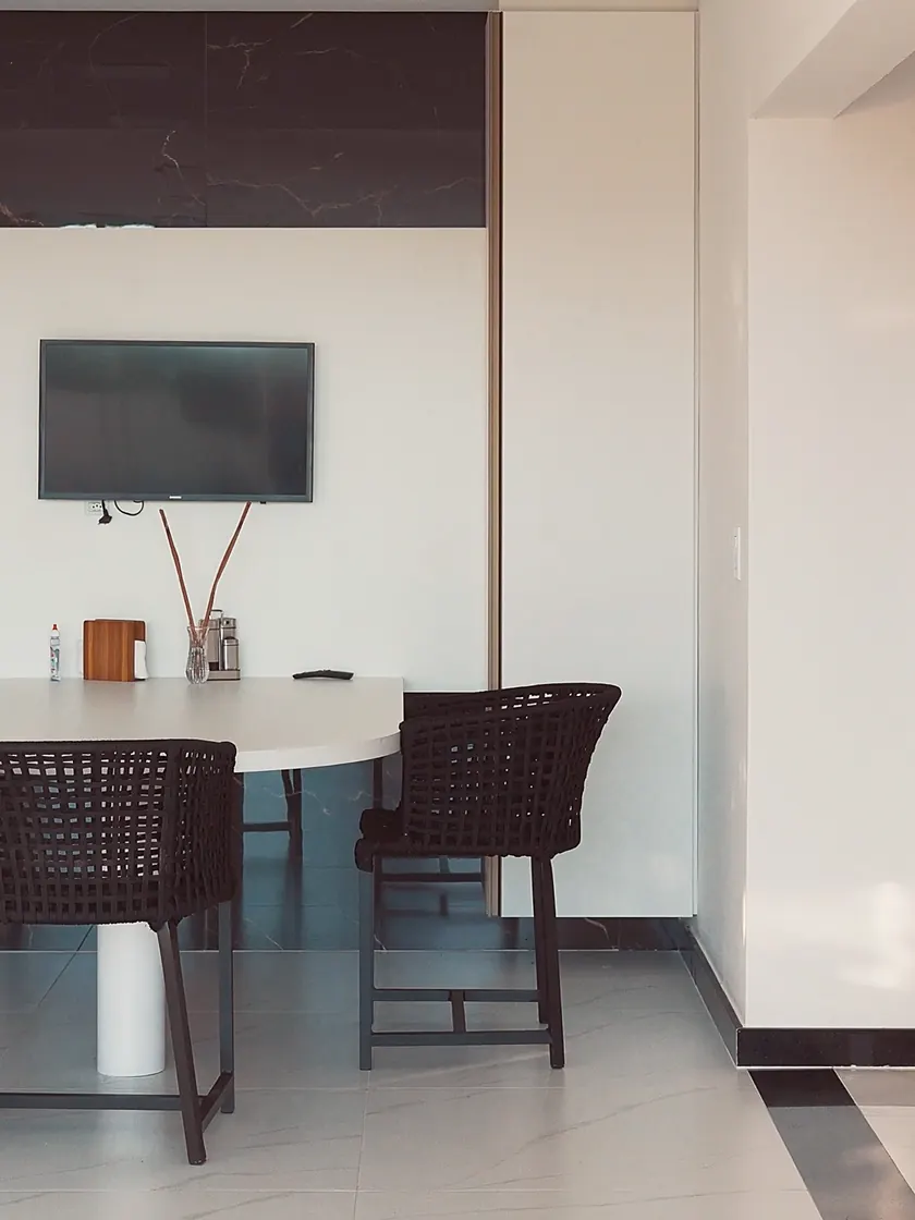 Casa Village, cozinha e jantar, obra entregue pela MM